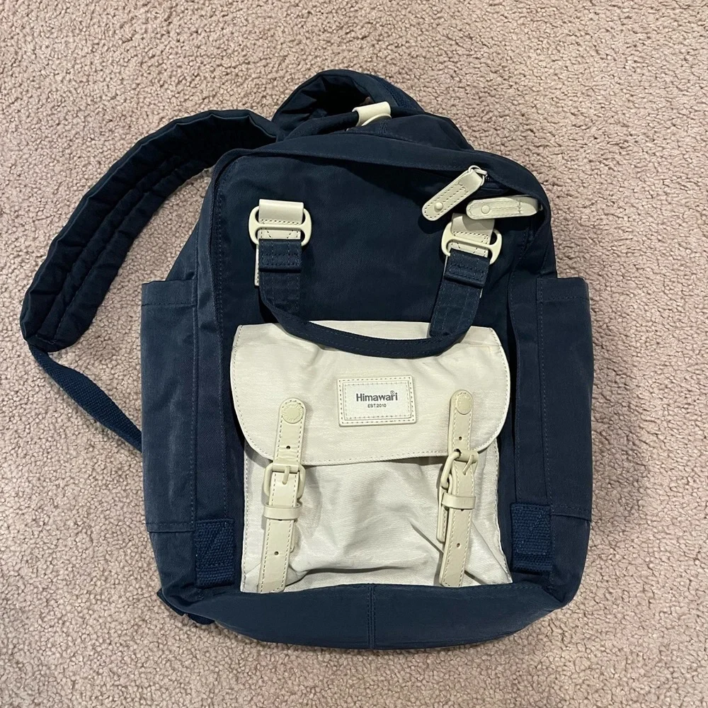 HIMAWARI School Vintage College Travel Bag/ Backpack 14in Laptop Bag